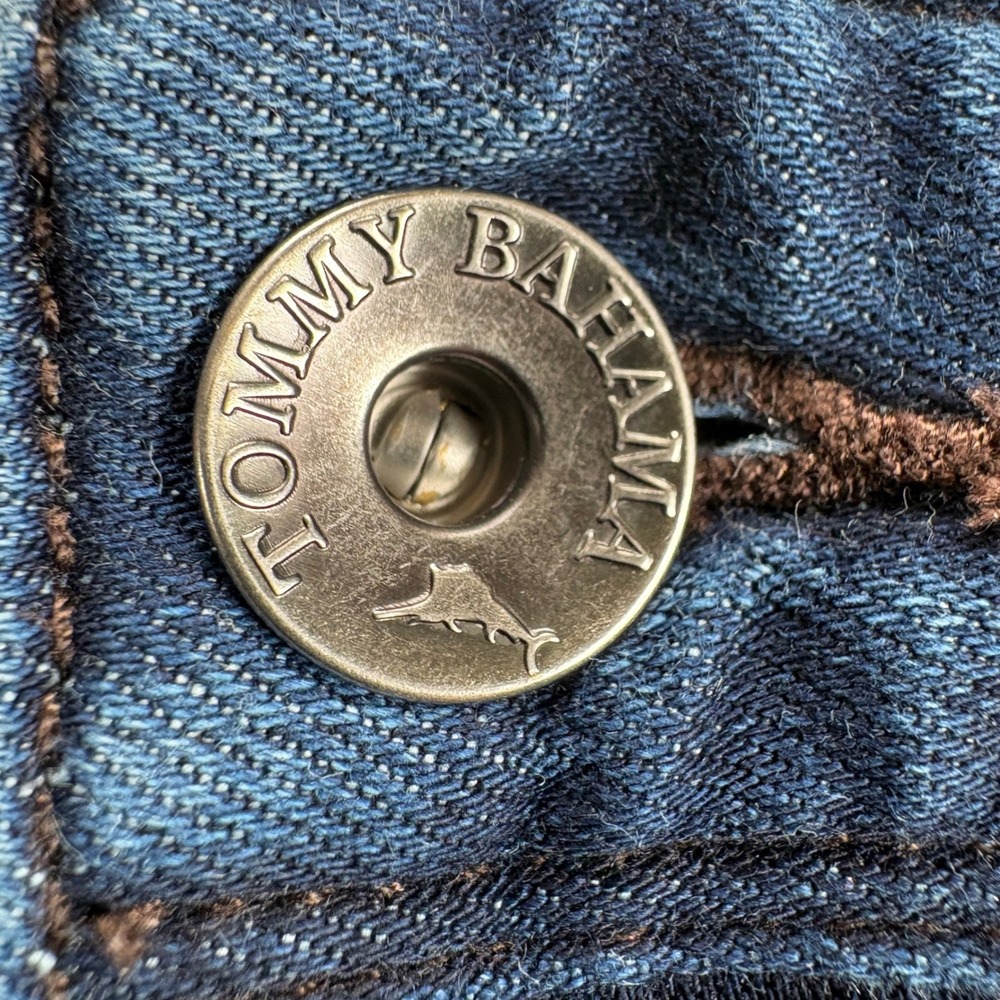 Tommy Bahama Boracay Jeans Mens 42x30 Straight Leg Preppy Island Classic Denim - Picture 9 of 13